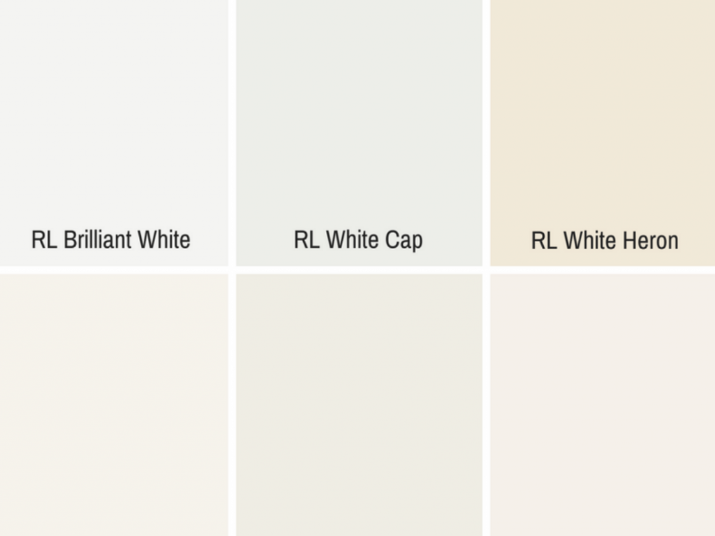 white color swatches