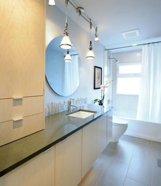 White wooden cabinet