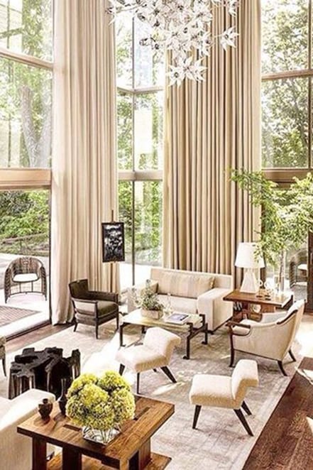 floor to ceiling windows