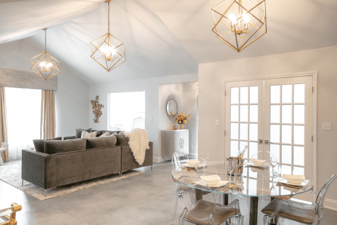 large open living space