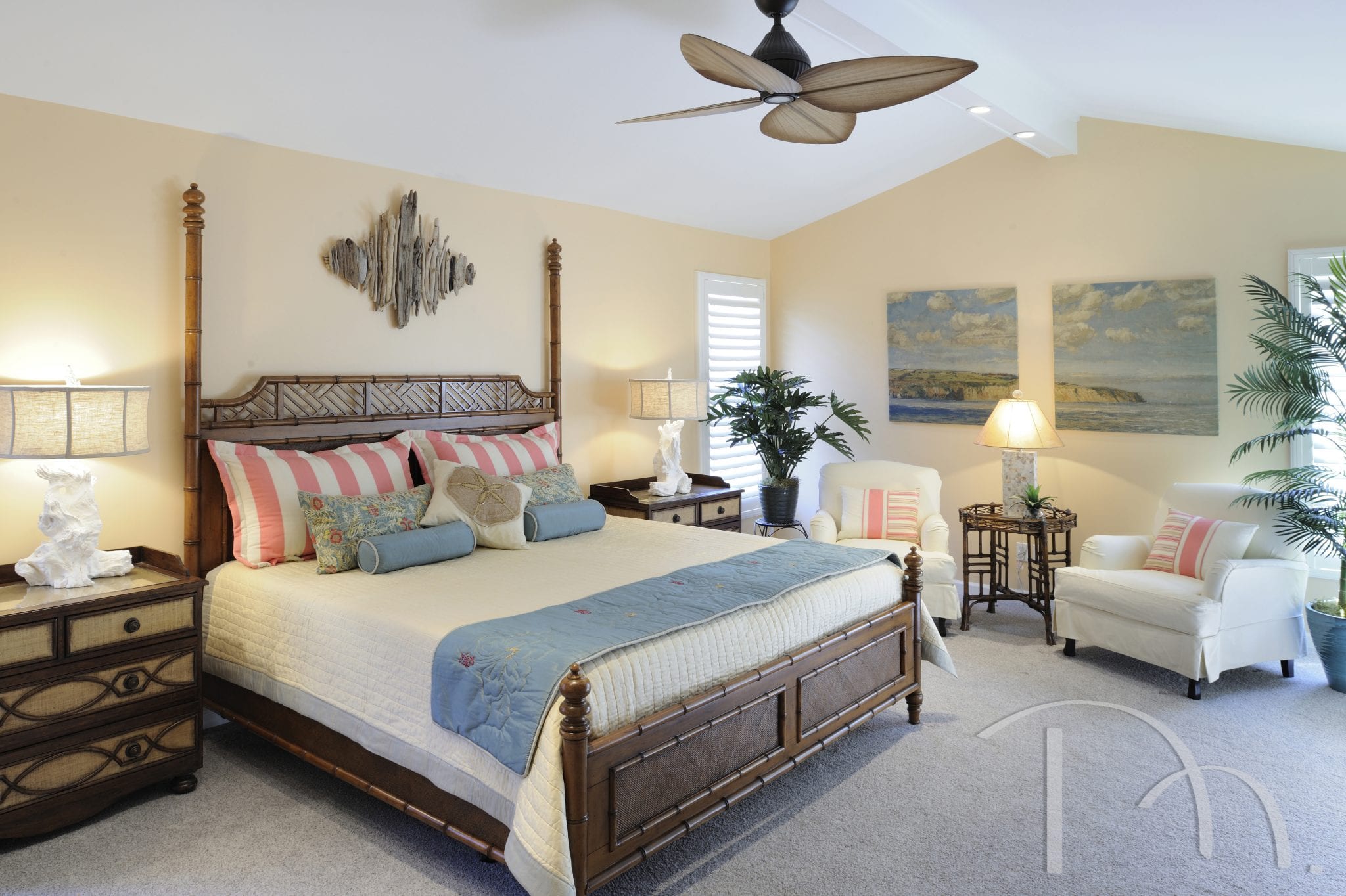 cream bedroom