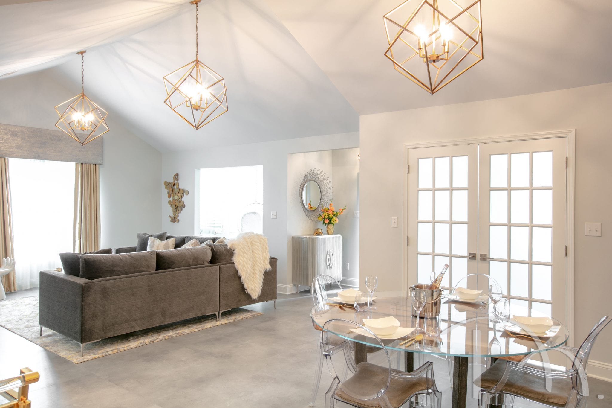 large open living space