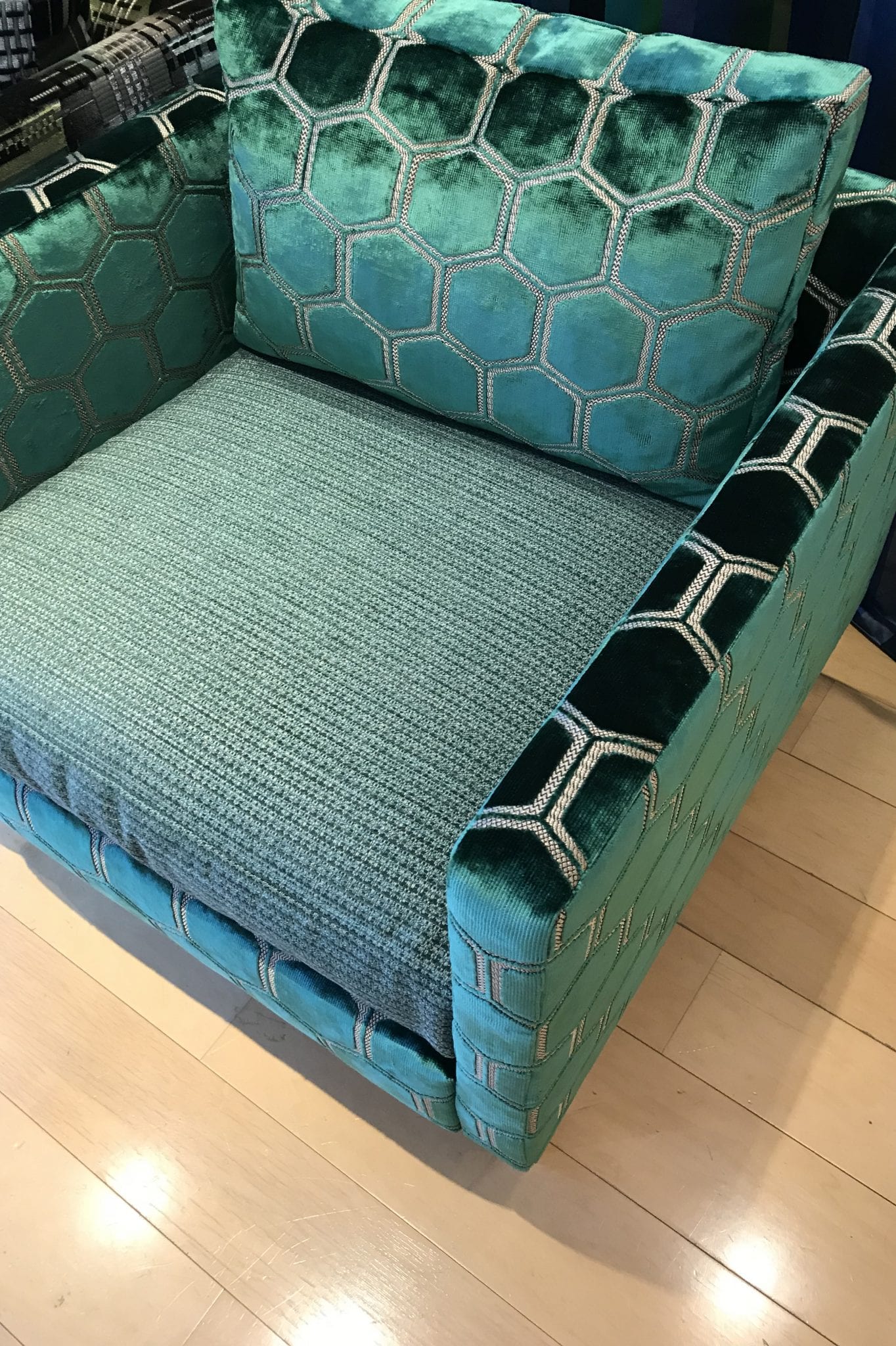 blue chair
