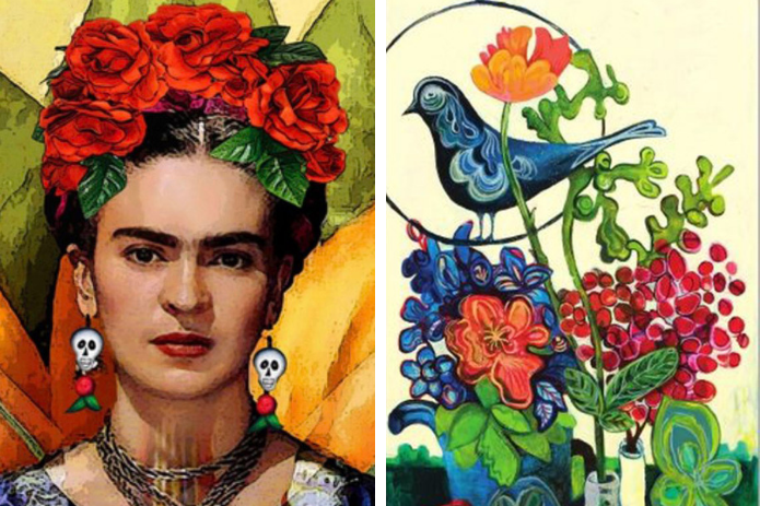 Inspired By Frida Kahlo Marcia Moore Design