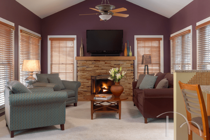 plum living room