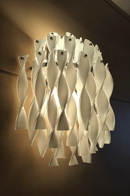 chandelier in greece